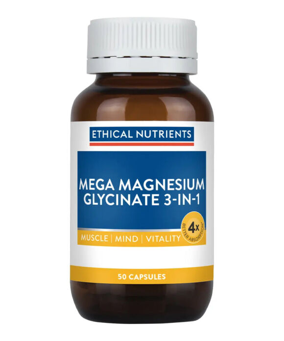 Mega Magnesium Glycinate 3-in-1