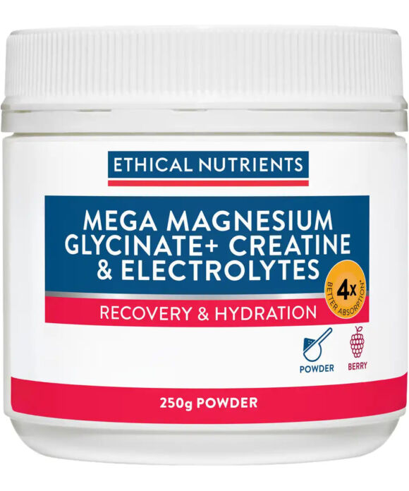 Mega Magnesium Glycinate+ Creatine & Electrolytes