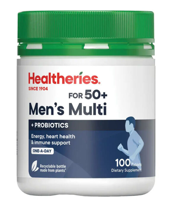 50+ Men's Multi + Probiotics