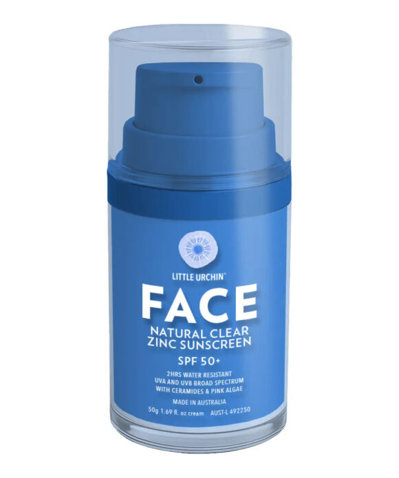 Face Natural Clear Zinc Sunscreen SPF 50+