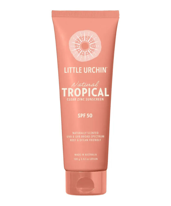 Natural Clear Zinc Sunscreen SPF 50 - Tropical