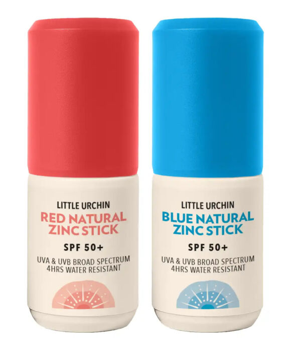 Red & Blue Natural Zinc Stick SPF 50+