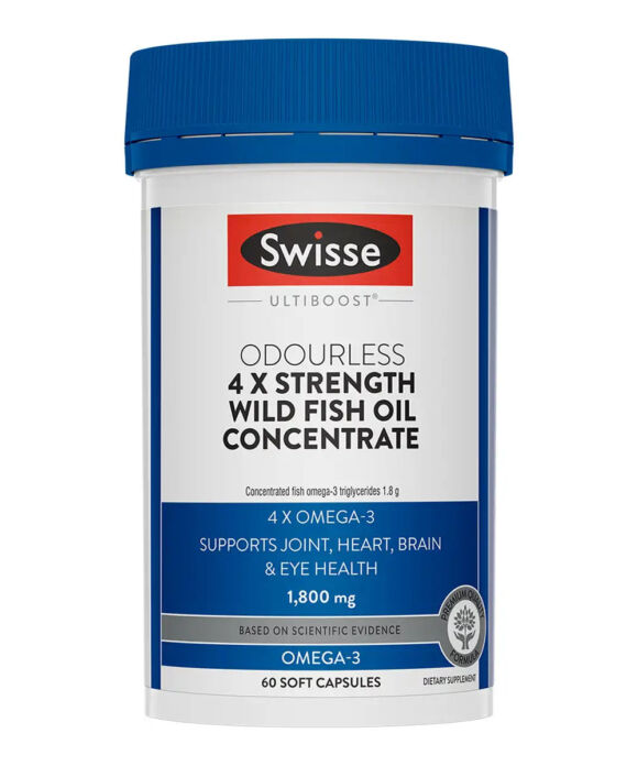 Ultiboost Odourless 4x Strength Wild Fish Oil Concentrate
